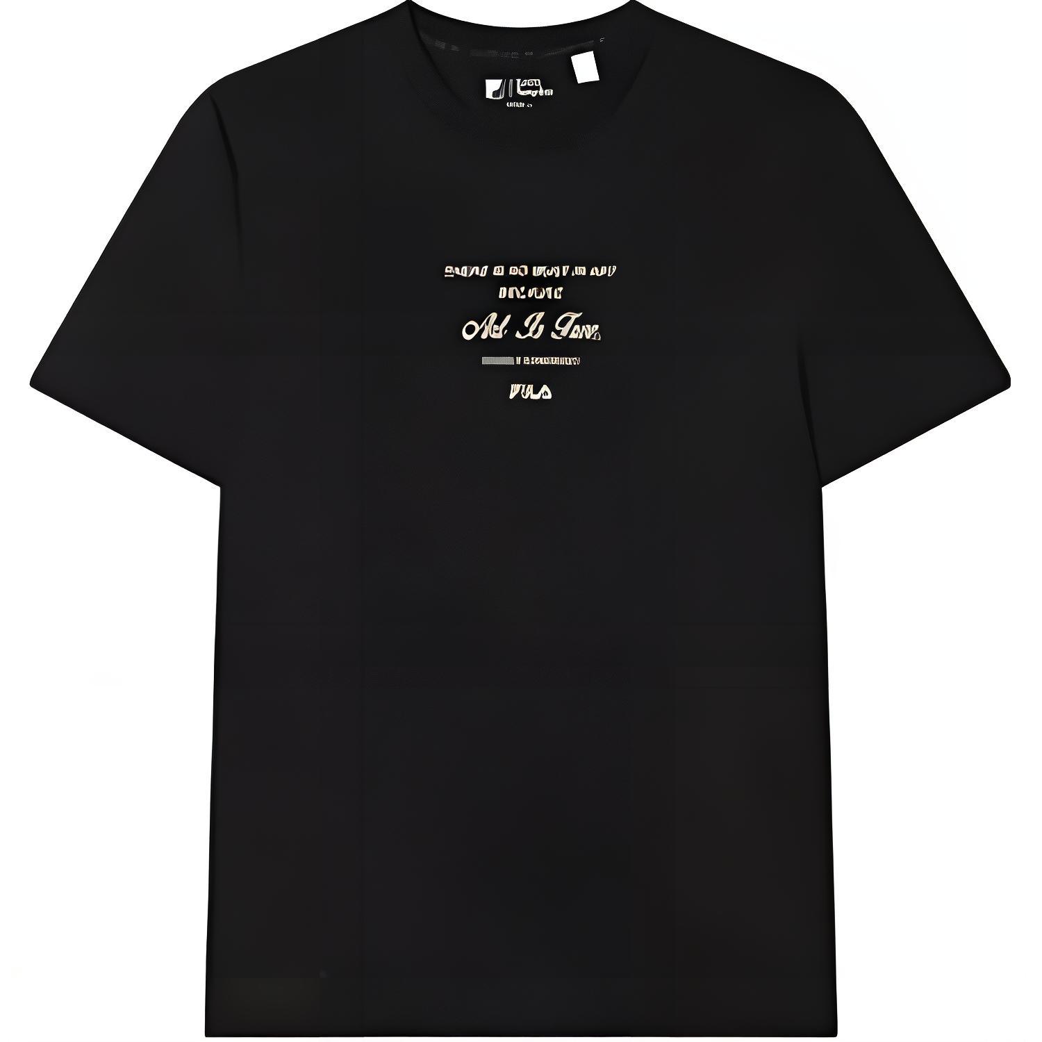 

FILA Футболка Heritage мужская, цвет «угольно-черный»