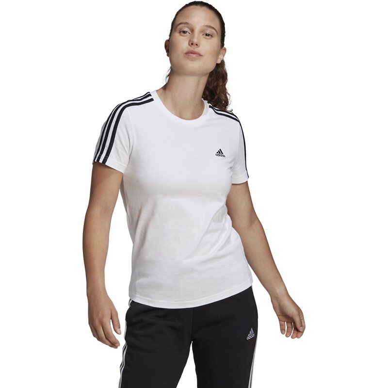 Рубашка для дома, базовая одежда, узкая, с тремя полосками Adidas, мультиколор — фото 2