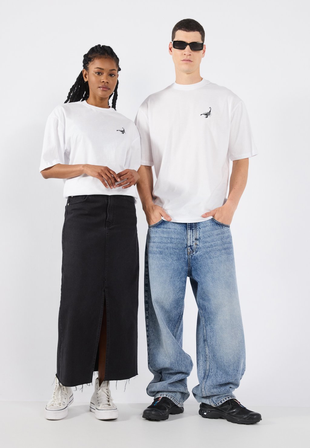

Футболка с принтом UNISEX 2 PACK YOURTURN, черный