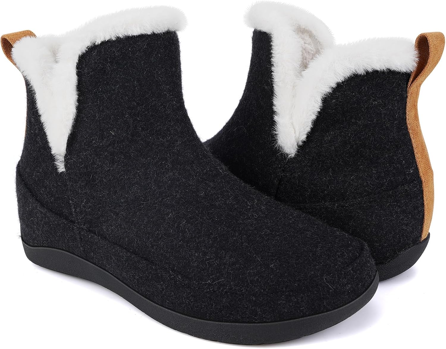 

Тапочки-ботинки ERGOfoot с поддержкой свода стопы для женщин и мужчин, удобные ортопедические тапочки, черный