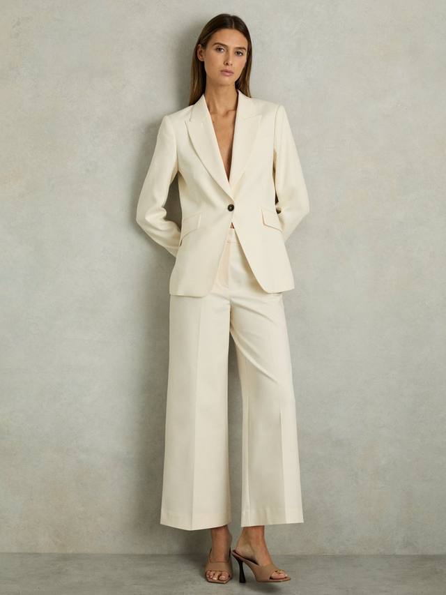

Сшитые на заказ брюки petite myrtle Reiss, кремовый