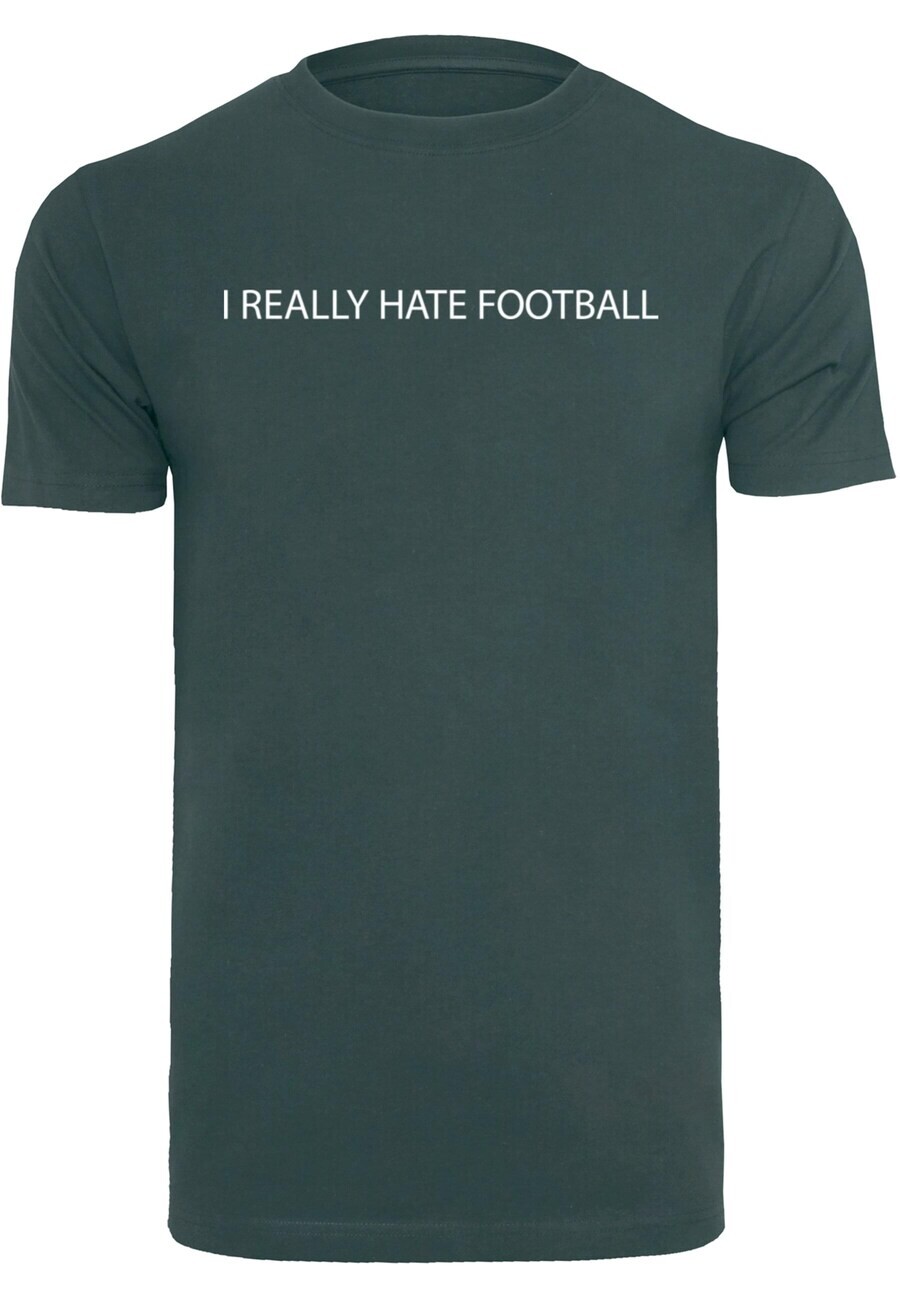 

Футболка Merchcode HATE FOOTBALL, темно-зеленый