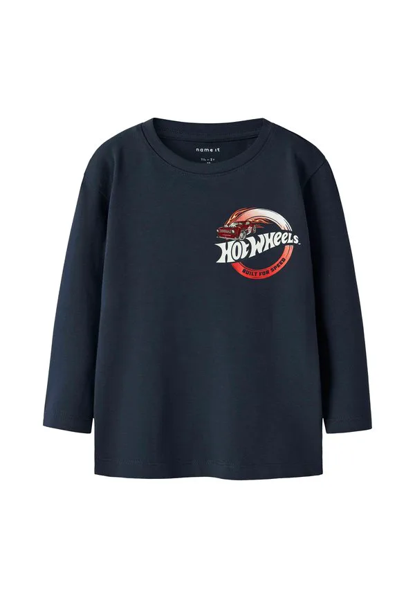 Футболка с длинными рукавами mit hot wheels Name It, Navy Blazer