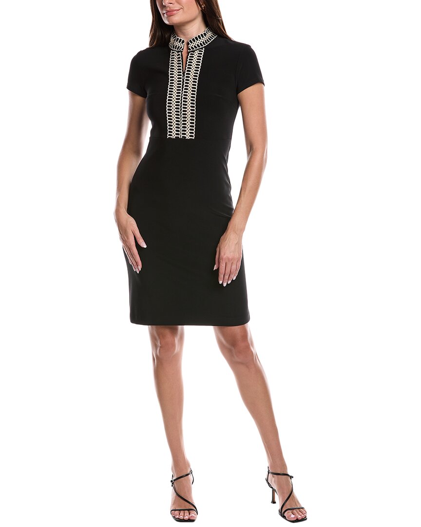 

Джозеф Рибкофф Платье-футляр со стоячим воротником Joseph Ribkoff, черный