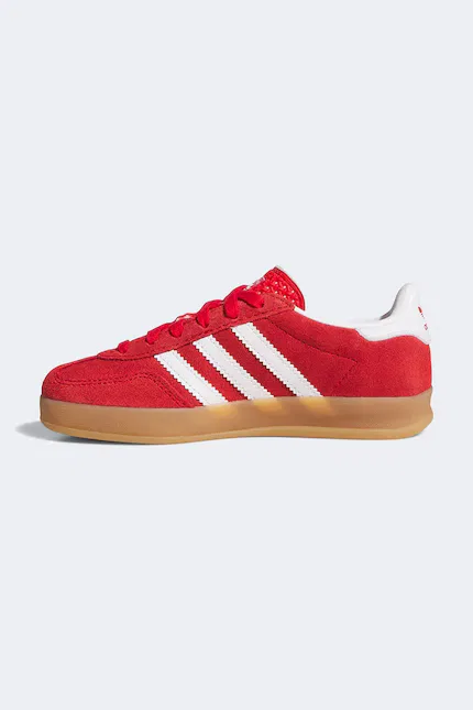 Кроссовки детские Gazelle Indoor Adidas Originals, красный — фото 4