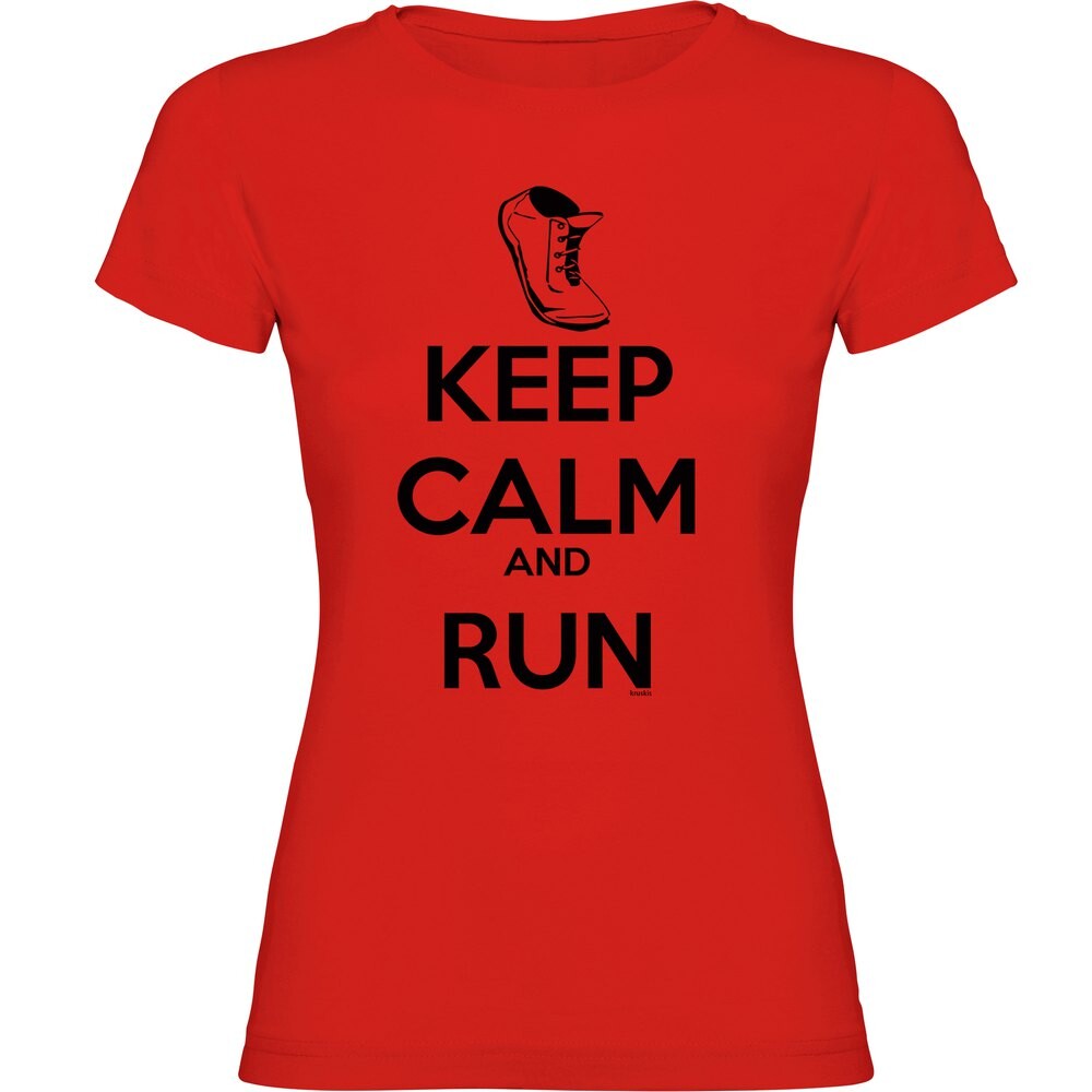 

Футболка Kruskis Keep Calm And Run, красный