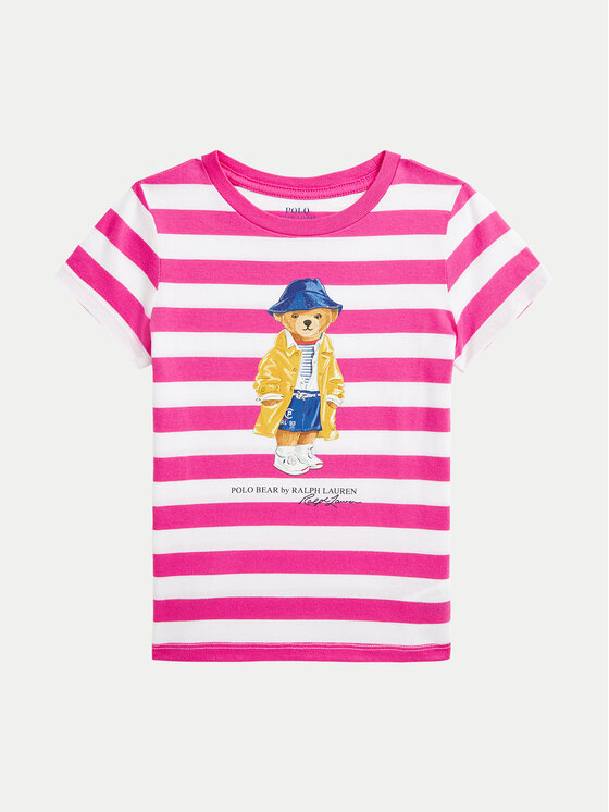 

Футболка обычного кроя 312957378001 Polo Ralph Lauren, розовый