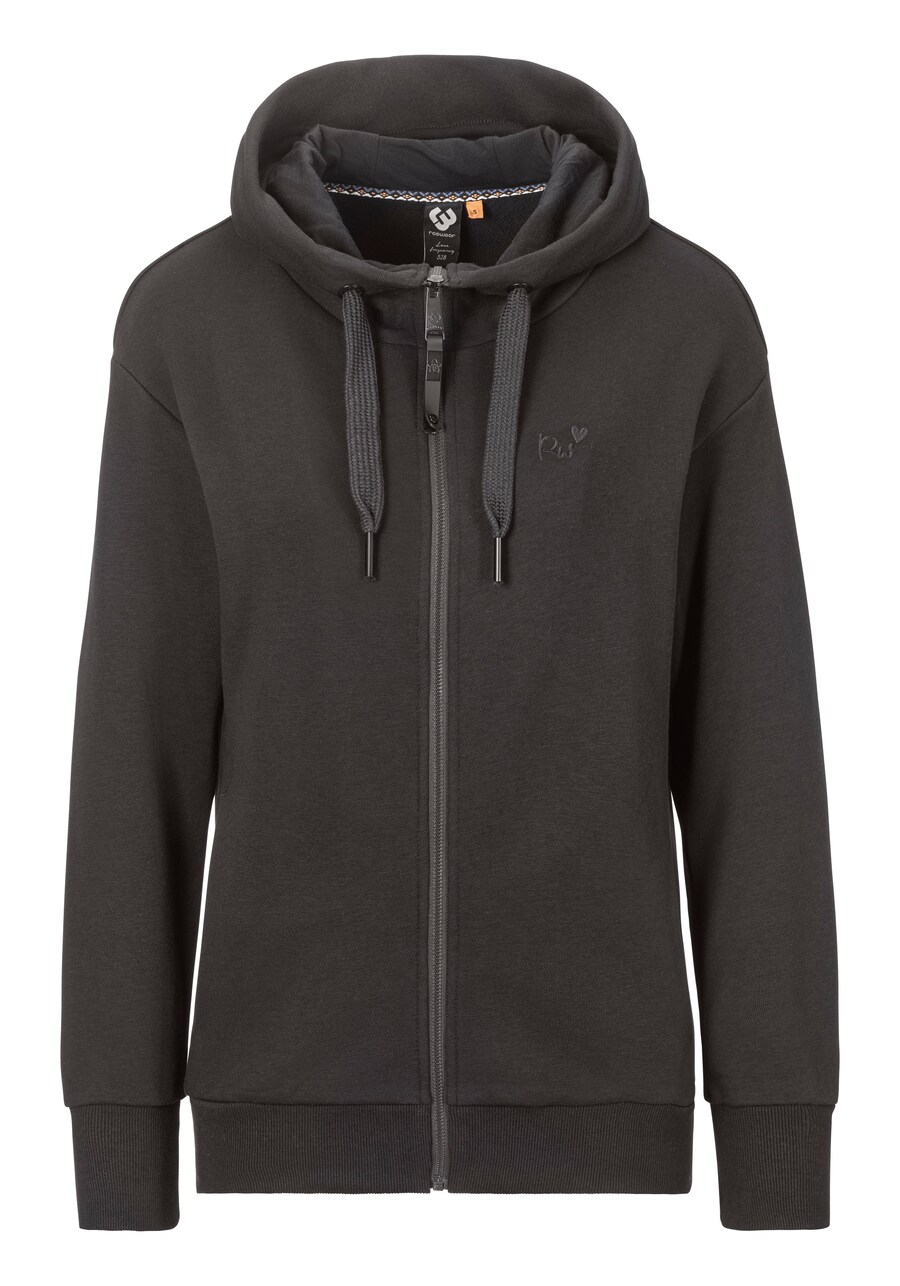 

Толстовка с капюшоном на молнии Ragwear, черный