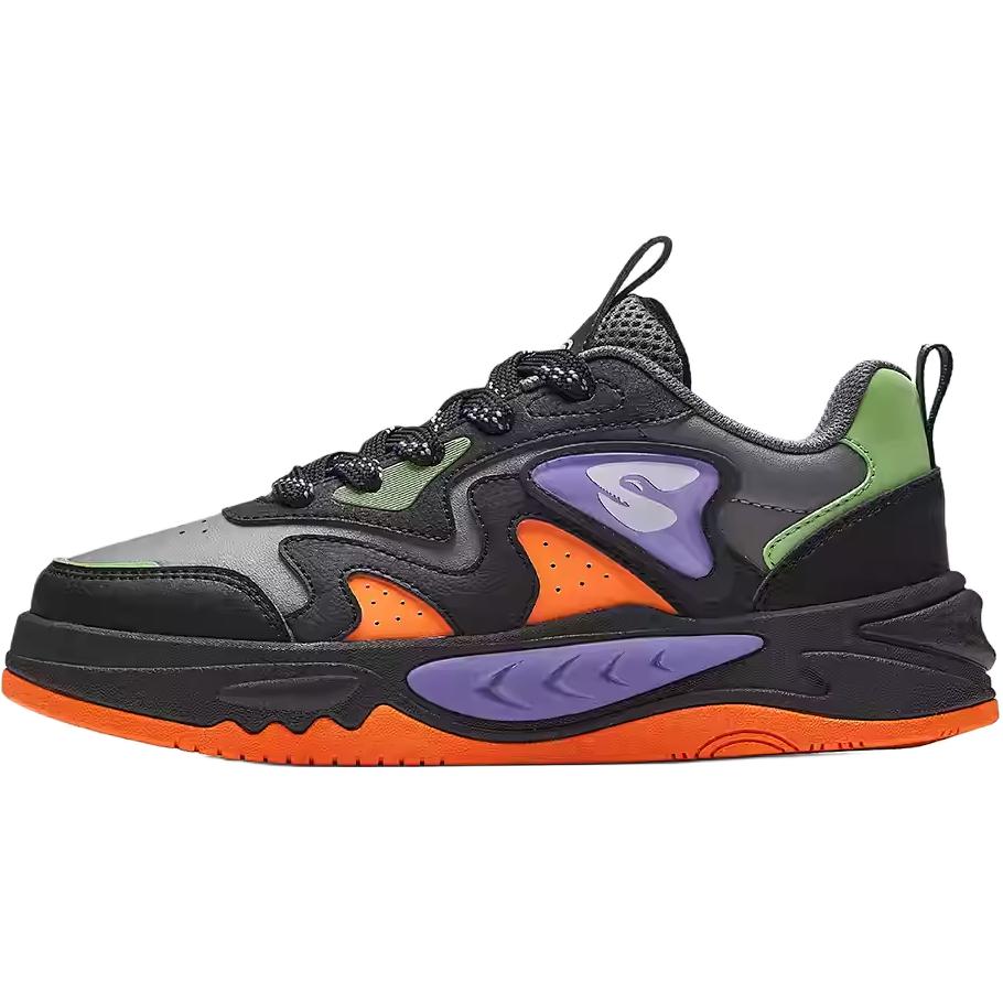 

Slip Resistant Low top Детские Скейтбординг Обувь Kids' Antakids, черный/volcanic ash/revitalizing зеленый-4