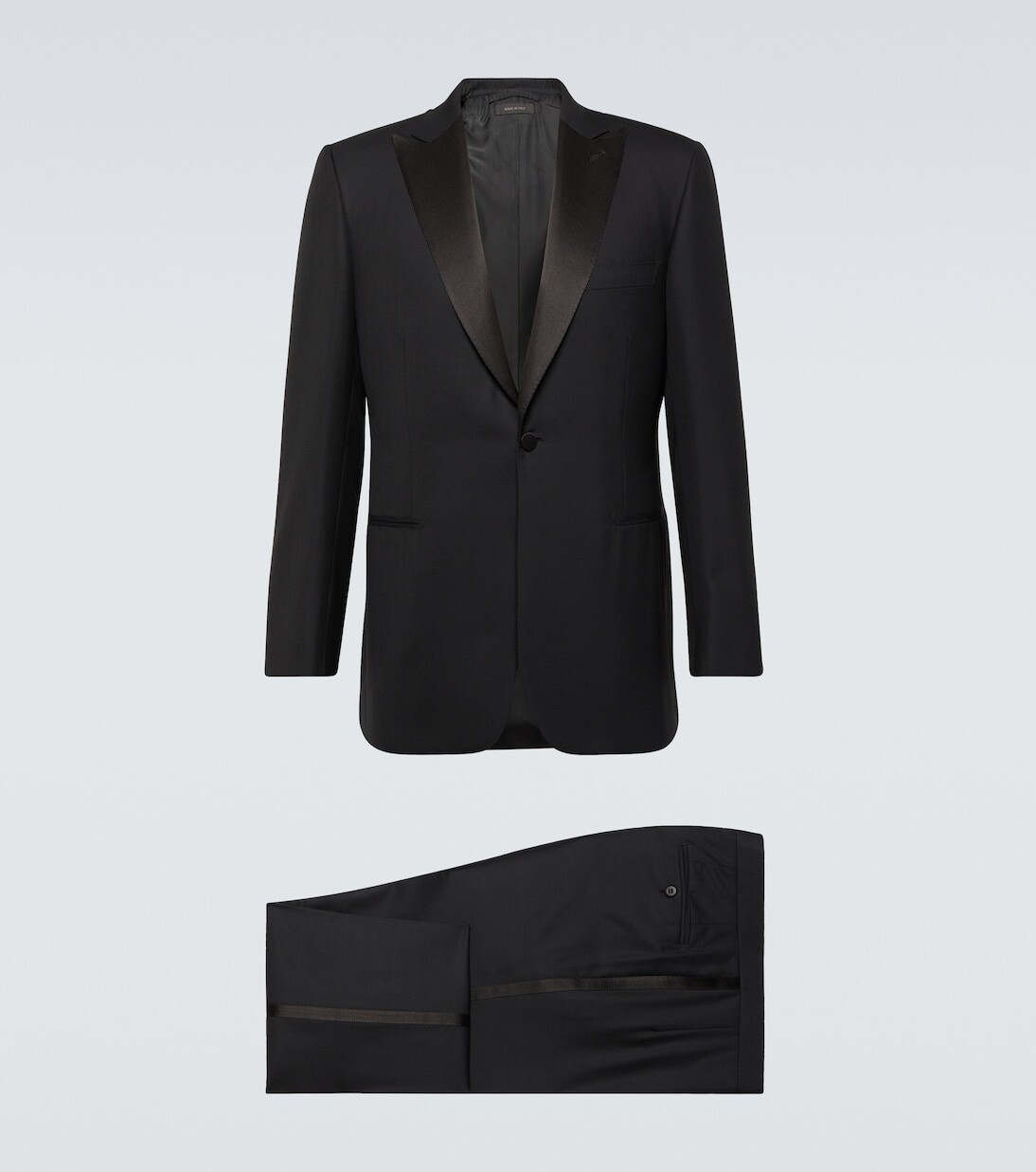 

Шерстяной смокинг policleto Brioni, черный