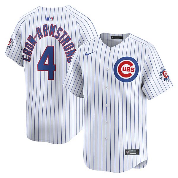 

Мужская футболка Pete Crow-Armstrong Chicago Cubs 150th Anniversary Limited Nike