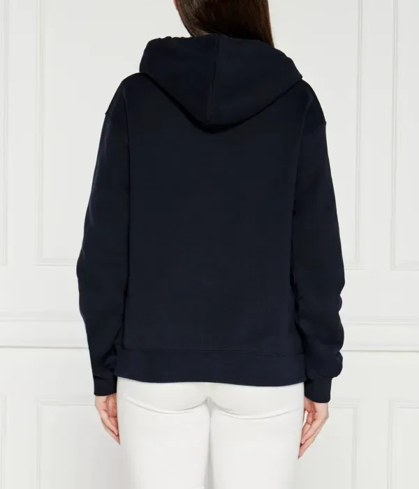 Толстовка REG MONOTYPE FLOCK regular fit Tommy Hilfiger, темно-синий — фото 4
