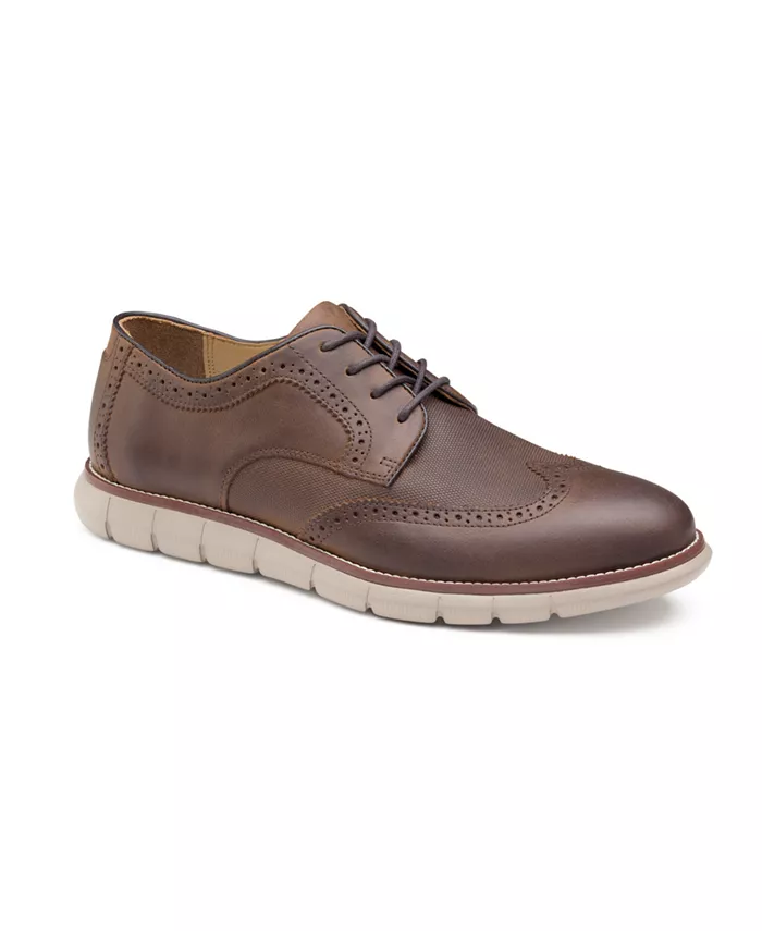 

Мужские туфли Holden Embossed Wingtip Johnston & Murphy, коричневый