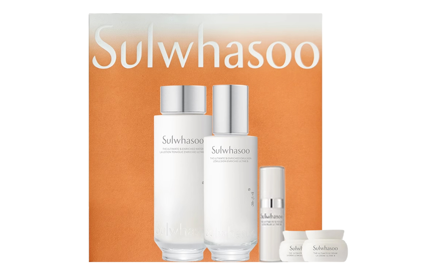 

Набор для ухода за кожей Classic Elegance Moonlight Essence Lotion Gift Set, увлажняющий и восстанавливающий, 5 предметов Sulwhasoo