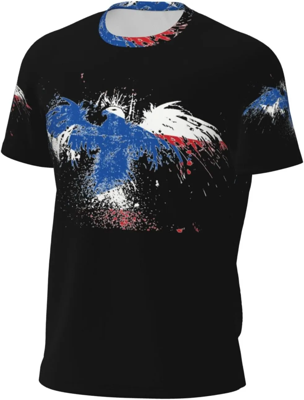 

Мужская футболка с сетчатыми вставками, короткий рукав, быстросохнущая