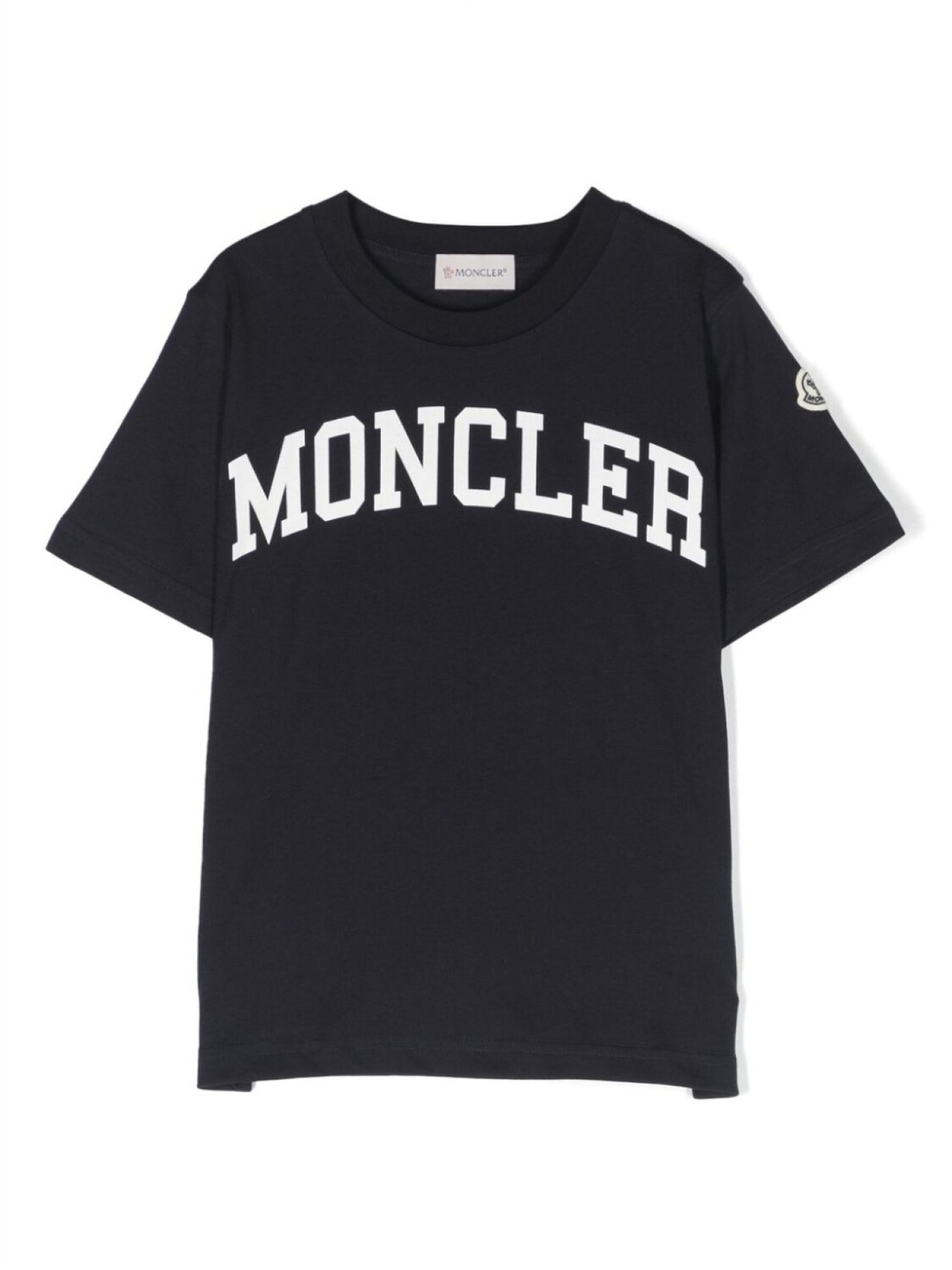 

Футболка с логотипом Moncler Enfant, синий