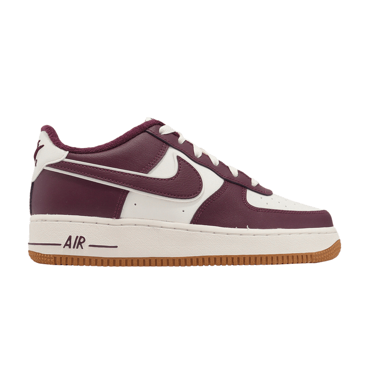 

Кроссовки Nike Air Force 1 LV8 3 GS 'College Pack - Night Maroon', красный