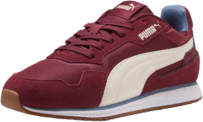 Мужские кроссовки PUMA Softride St Miler на шнуровке повседневные - красные — фото 2