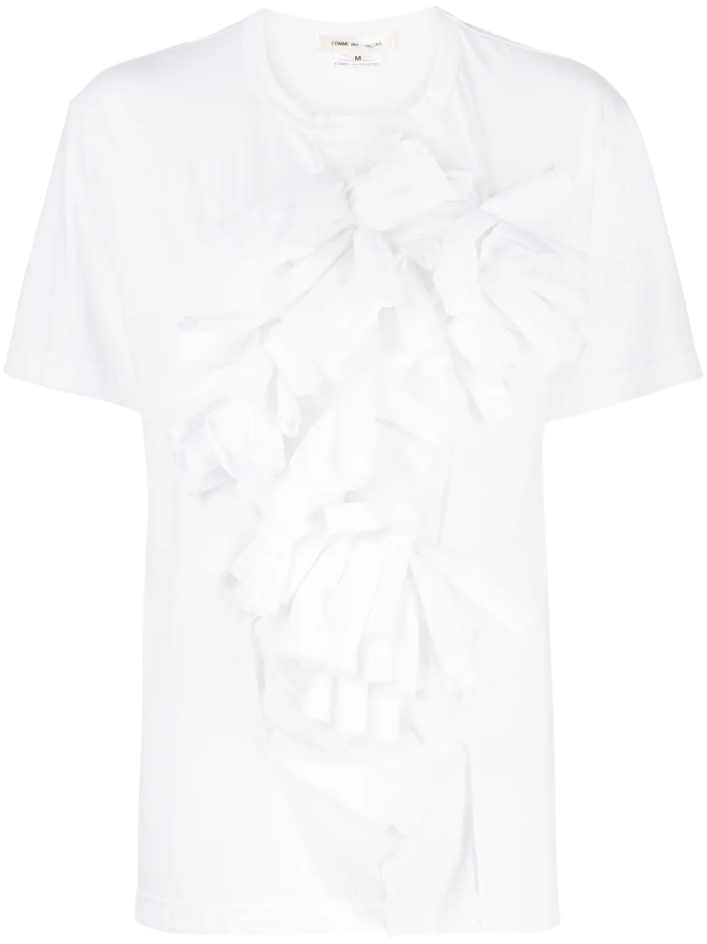

Футболка с короткими рукавами COMME DES GARCONS, белый