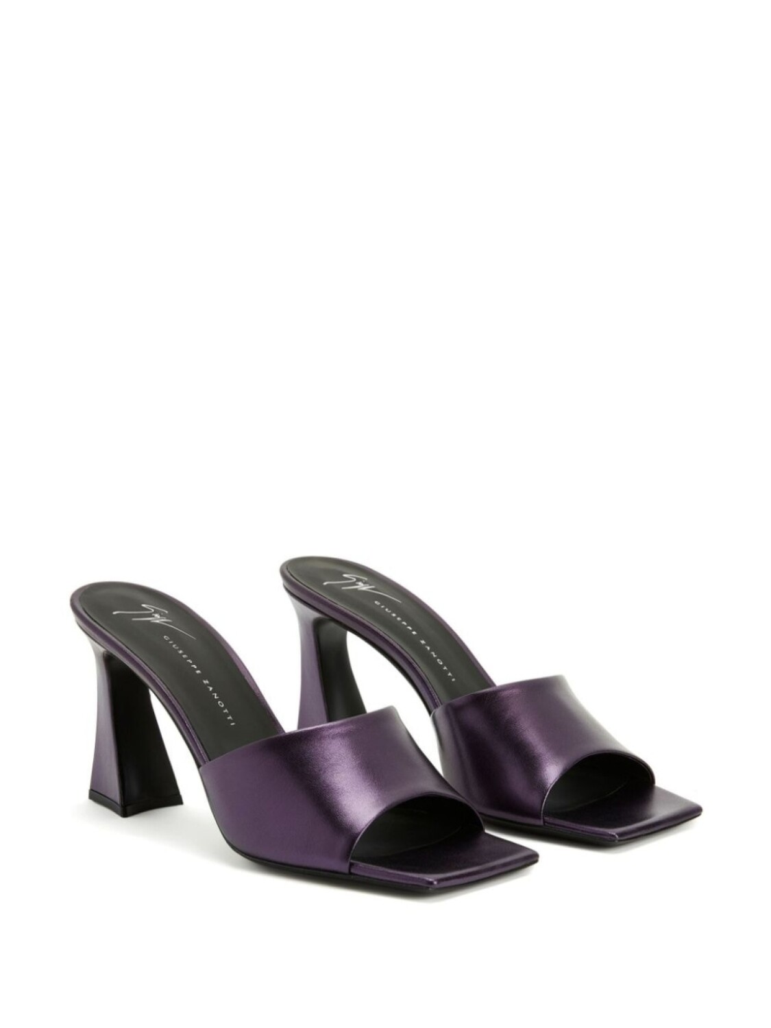 Giuseppe Zanotti мюли Solhene 85, фиолетовый — фото 2