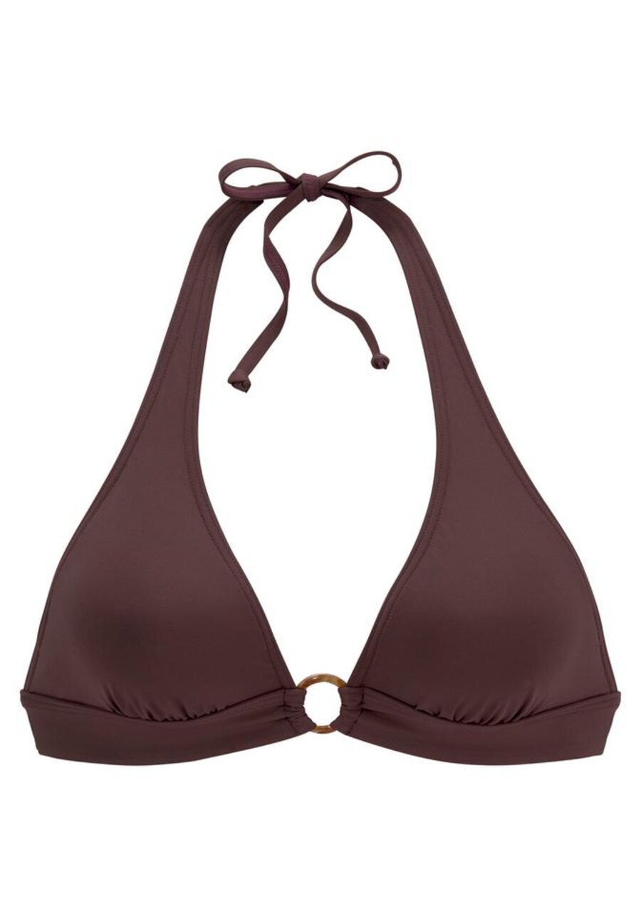 

Треугольный бикини-топ s.Oliver Triangle Bikini Top Rome, коричневый