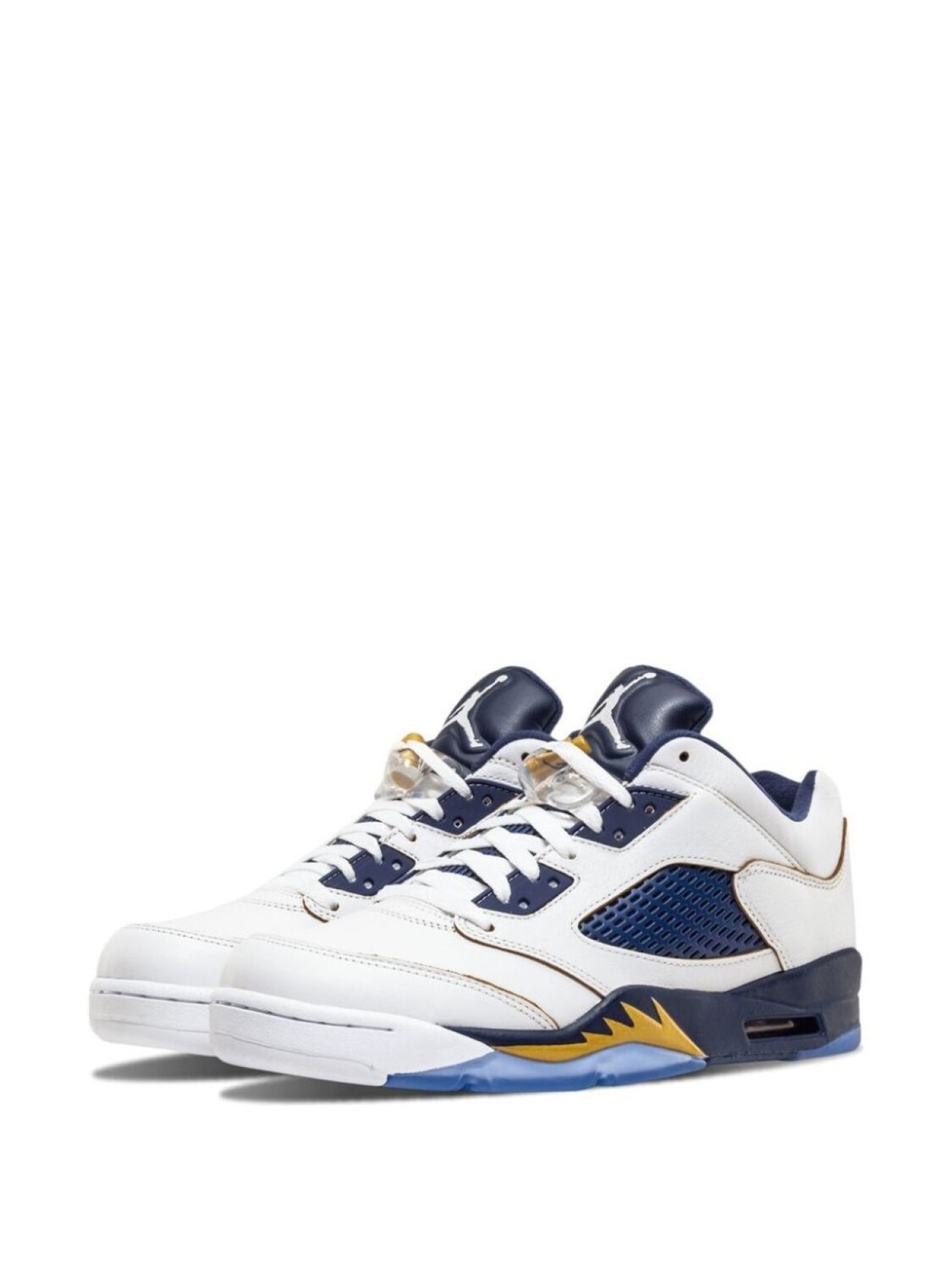 Кроссовки Jordan Air Jordan 5 Retro, белый/синий — фото 2