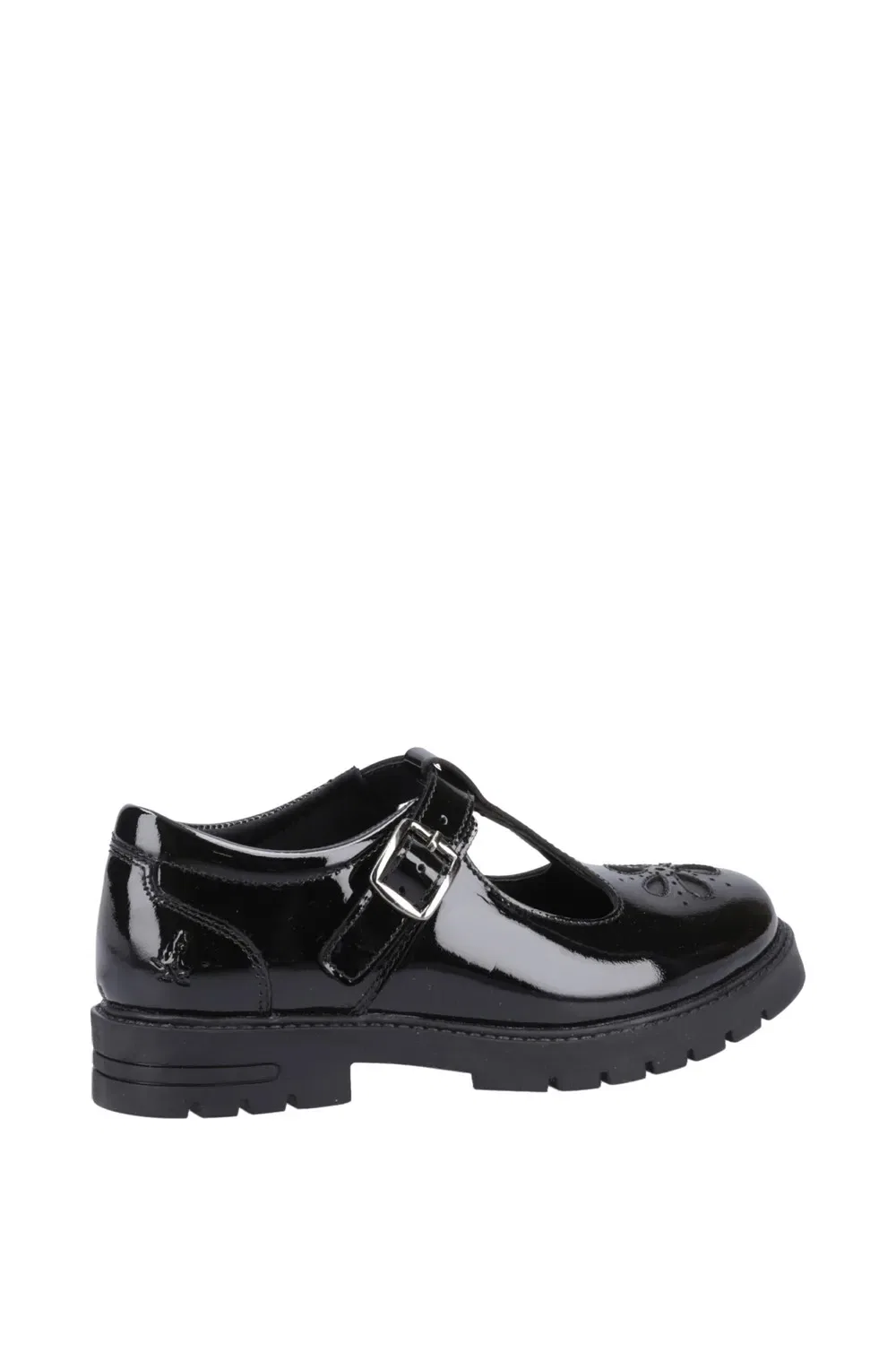 Туфли для девочек Fiona Patent Hush Puppies, черный — фото 2