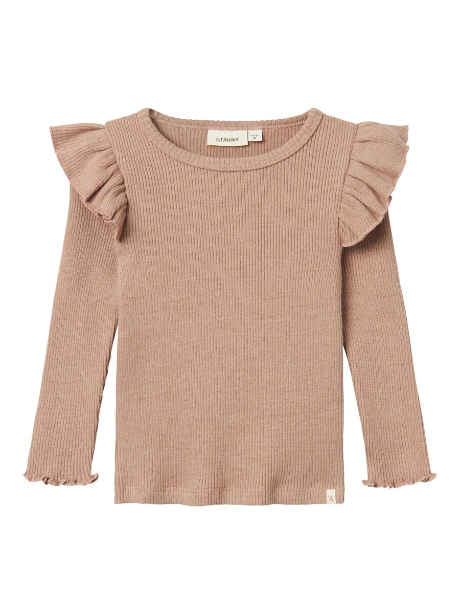 

Лонгслив NAME IT Shirt, бежевый