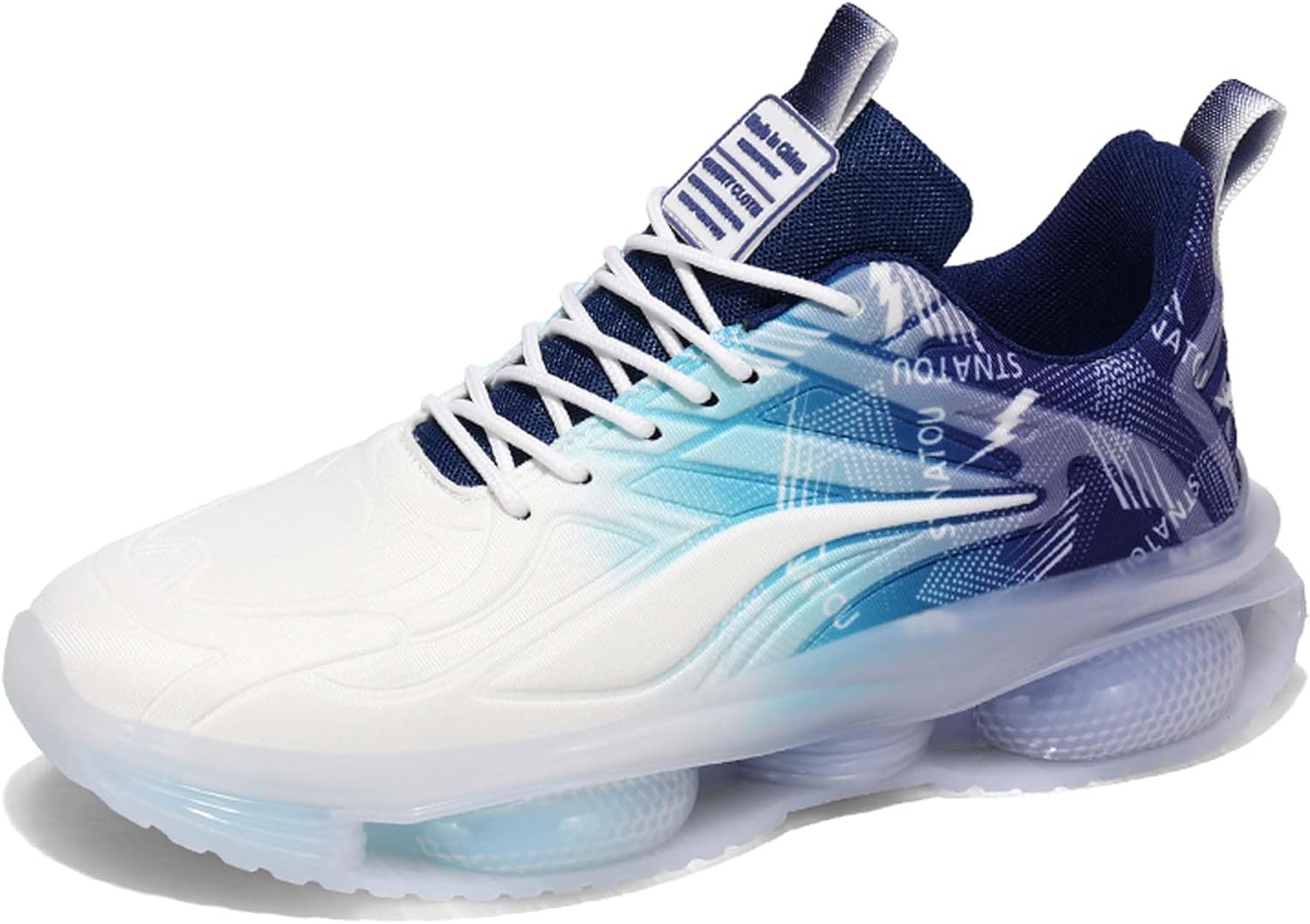 

Мужские дышащие кроссовки для бега с противоскользящей подошвой, для фитнеса и отдыха, спортивные кроссовки для баскетбола, модные теннисные кроссовки для фитнеса и кросс-тренинга Wurmiuhd, синий