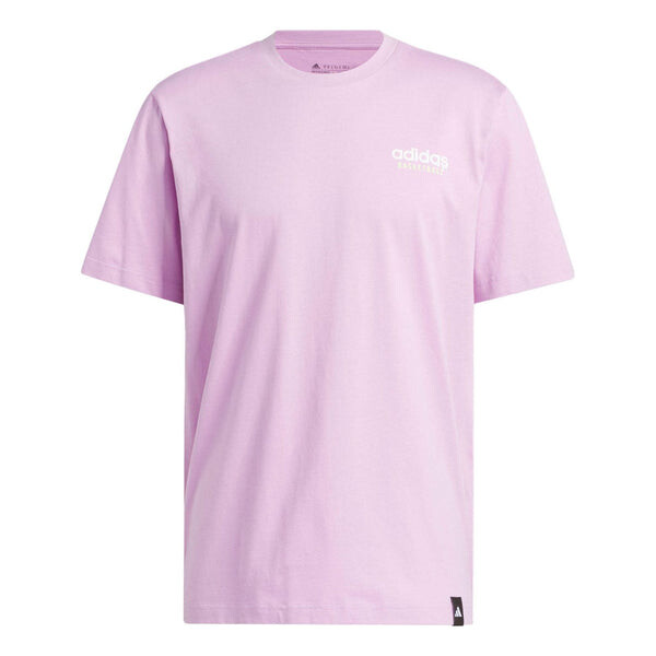 

Футболка летние плавить hoops логотип футболка Adidas, розовый