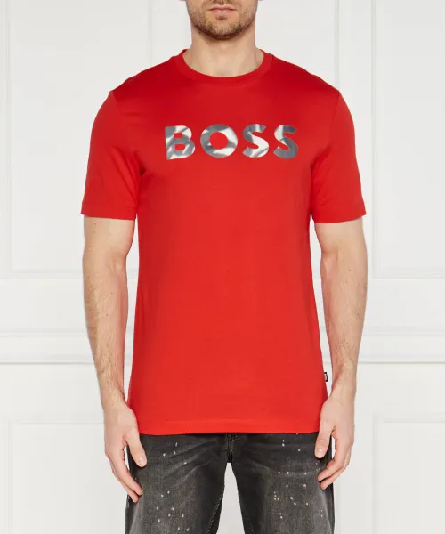 

Футболка Томпсона Regular fit Boss, красный