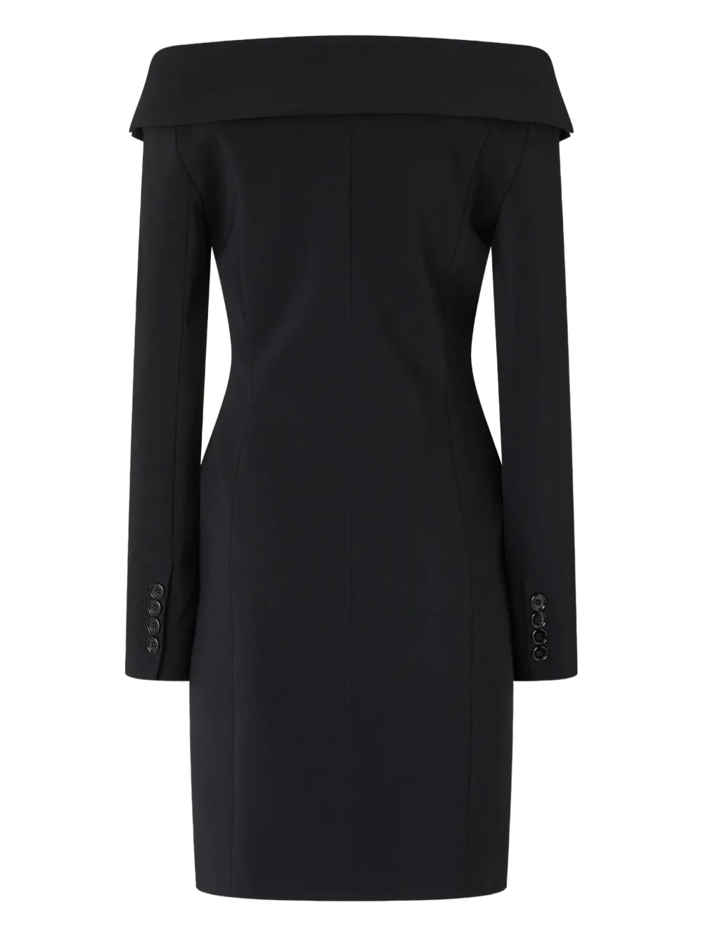 

Платье миди с открытыми плечами Pinko, черный