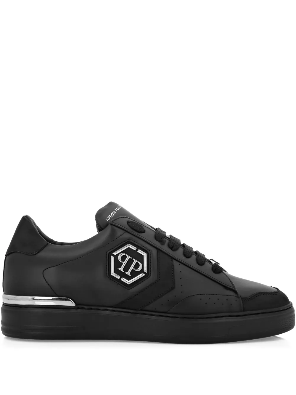 

Кеды с логотипом Hexagon Philipp Plein, черный