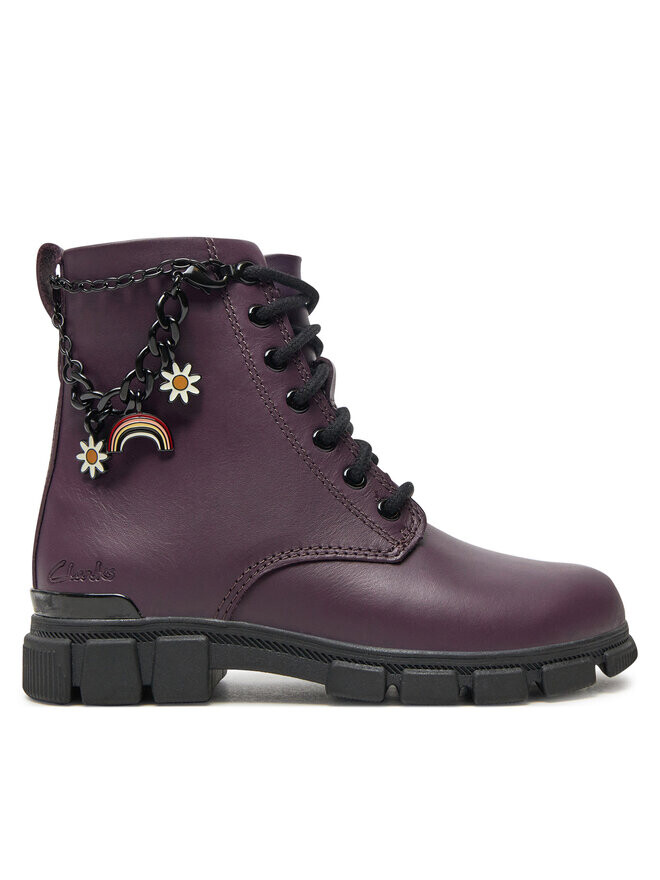 

Сапоги Clarks, фиолетовый