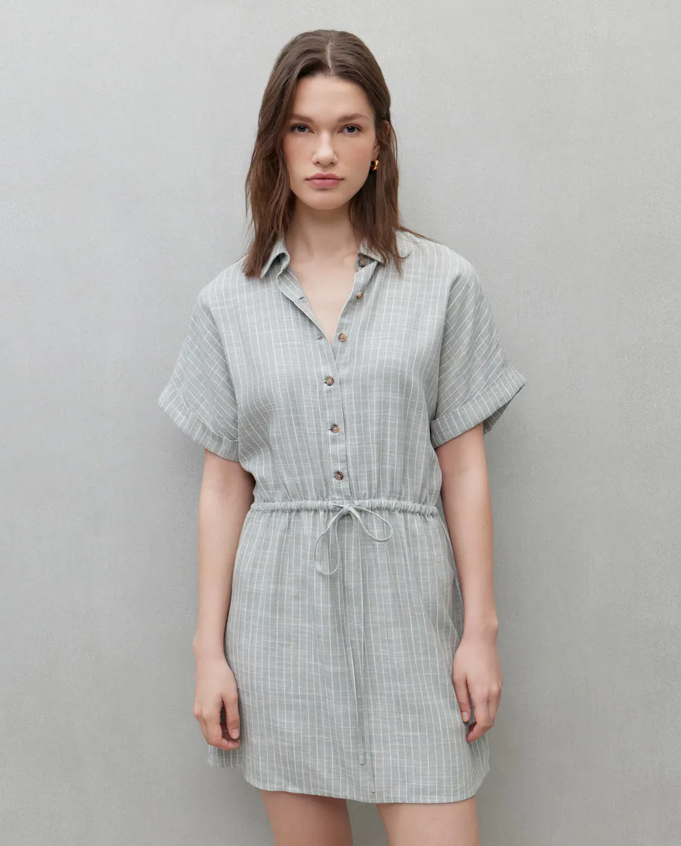 

Короткое платье с поясом Easy Wear, зеленый