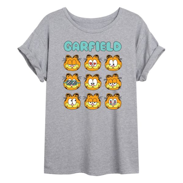 

Оверсайз-футболка Garfield Moods для подростков Licensed Character, серый