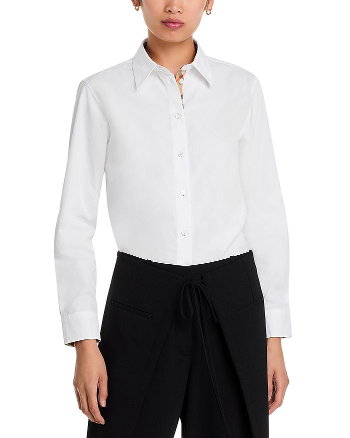 

Рубашка Katherine Burberry, белый