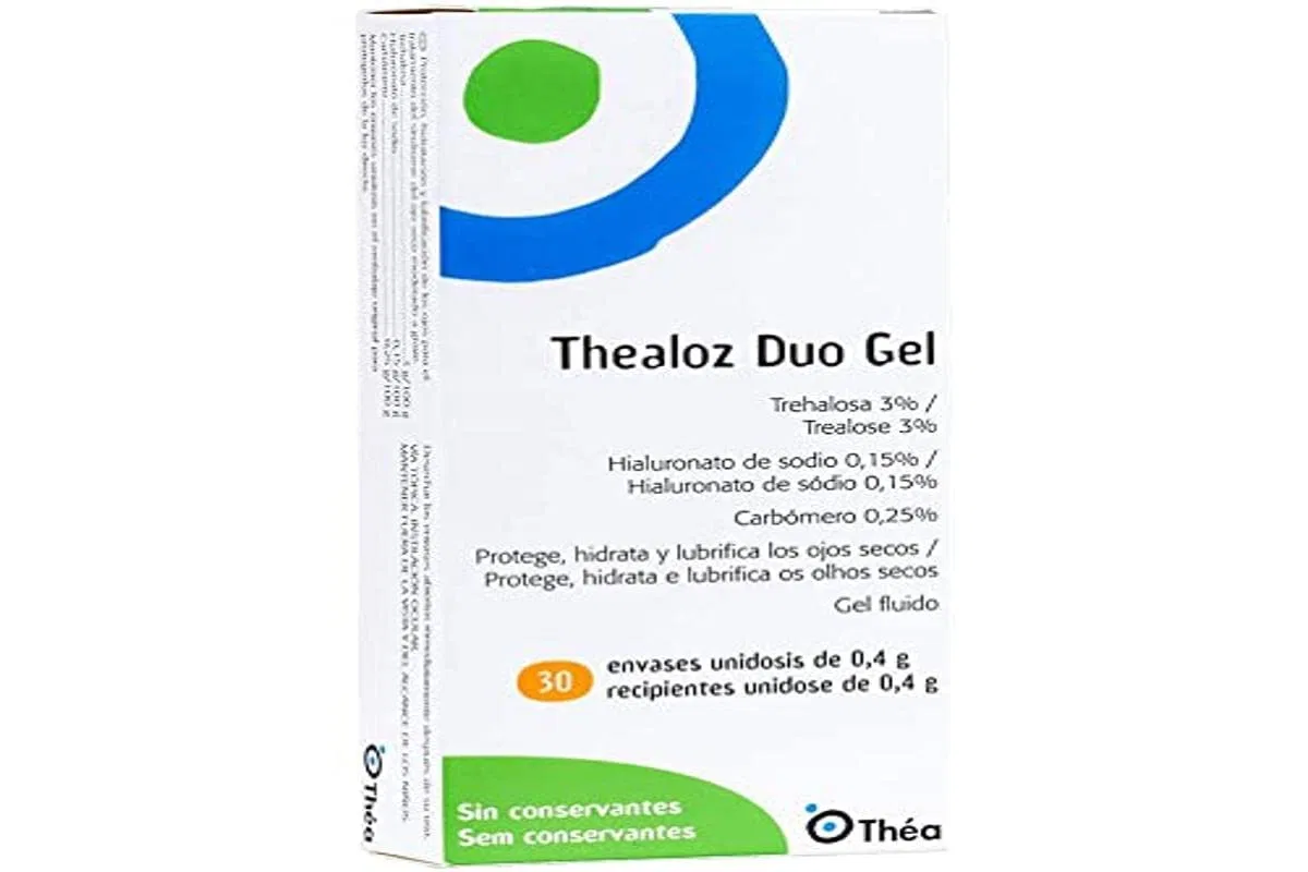 Гель для сухих глаз «Thealoz Duo Gel» Thea Pharma