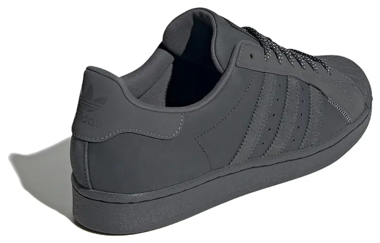 Adidas originals Superstar Обувь для скейтбординга унисекс, Серый — фото 4