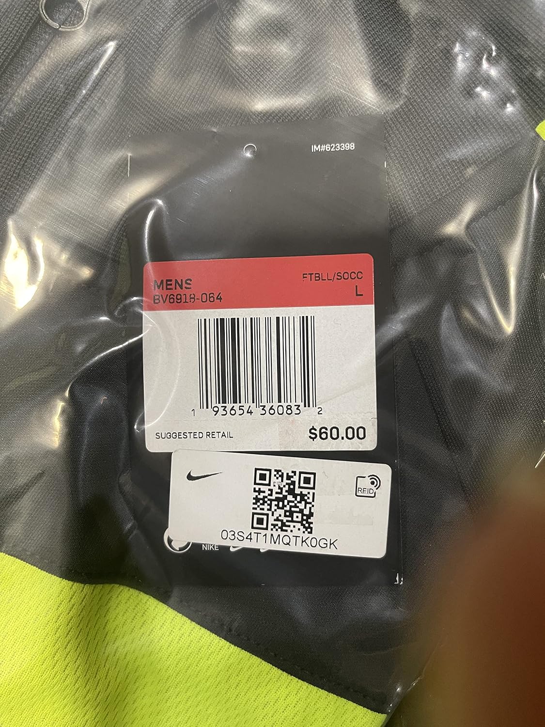 

Куртка Nike Men's Dri-FIT Academy Pro, лаймово-зеленая, Gr