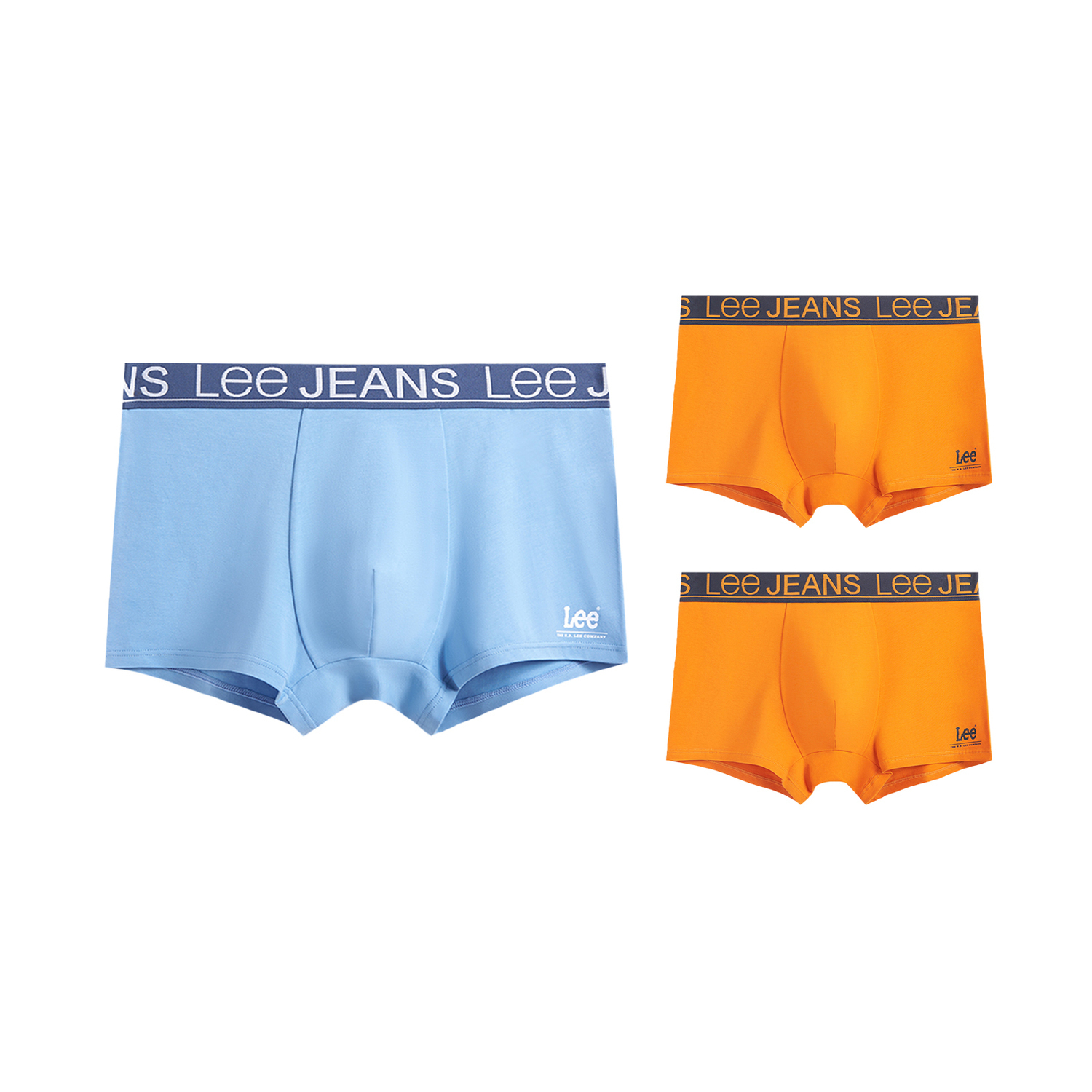 

Мужские трусы-боксеры Lee, оранжевый