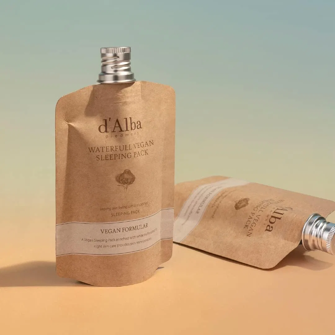Ночная маска D'Alba Waterful Vegan Sleeping Pack с итальянским трюфелем, 60 мл D'Alba Piedmont — фото 2