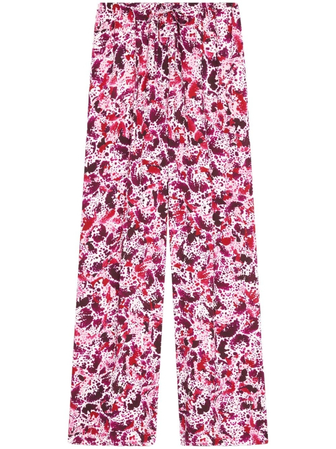 

DRIES VAN NOTEN брюки с графичным принтом, розовый