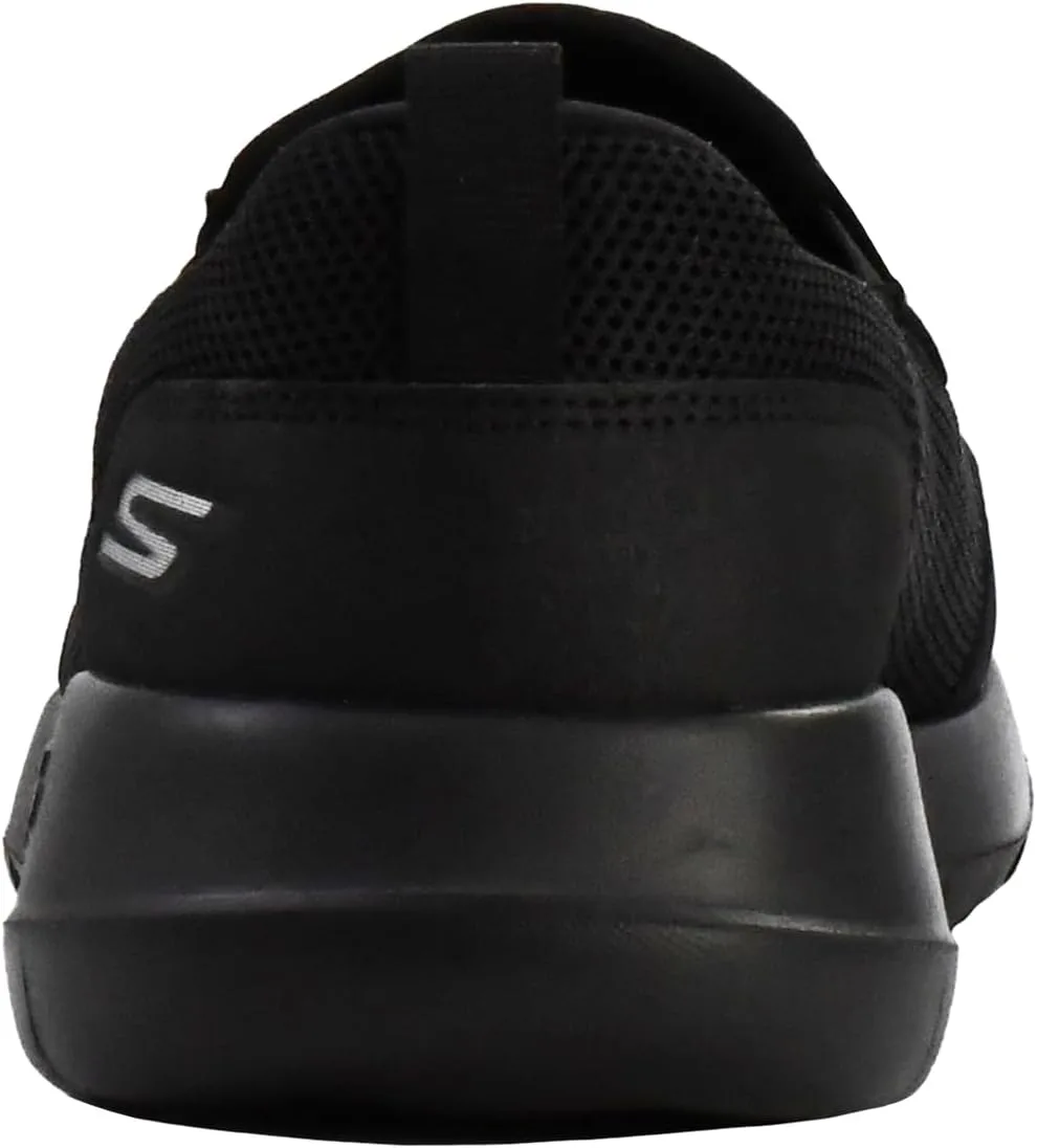 Мужские кроссовки Skechers Go Walk Max Clinched-Athletic Mesh Double Gore Slip On Shoe для ходьбы, черный — фото 3