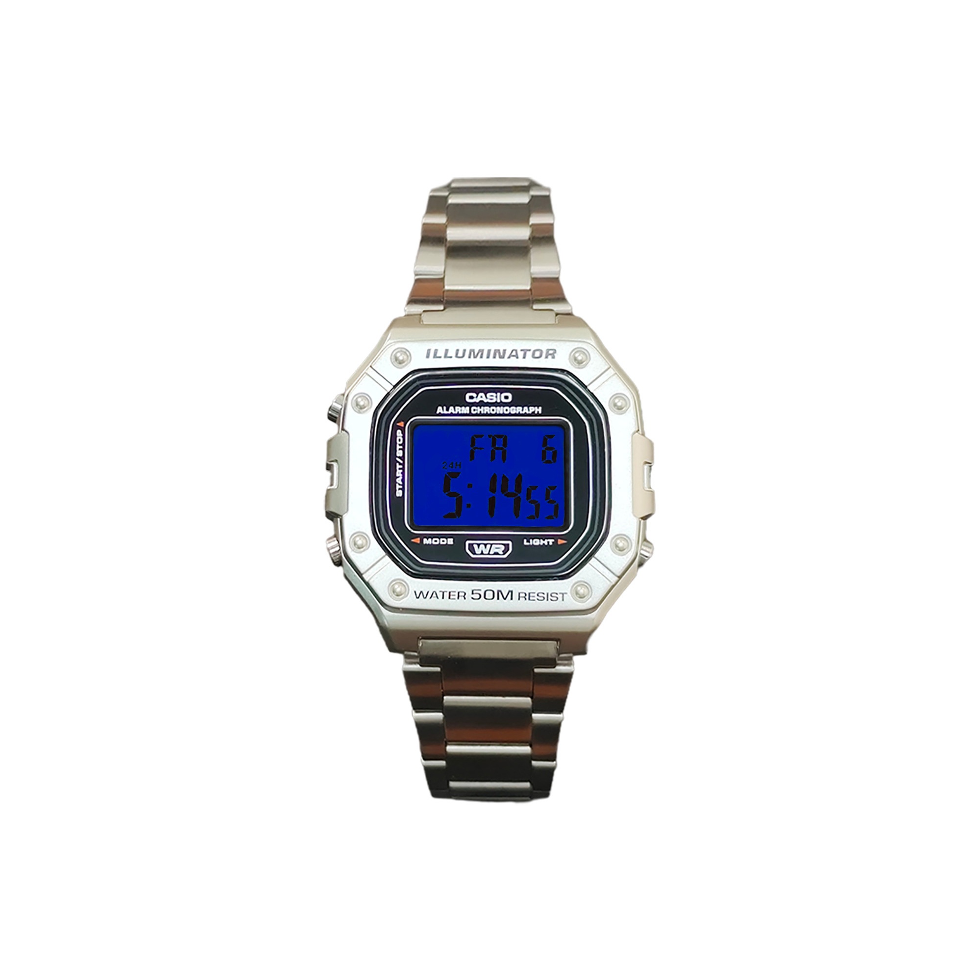 

CASIO Часы G Shock W 218HD 1A, Silver Blue Watch Glass