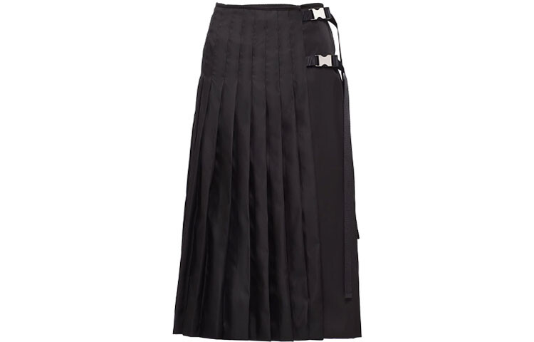 

PRADA Женская повседневная длинная юбка, цвет Black