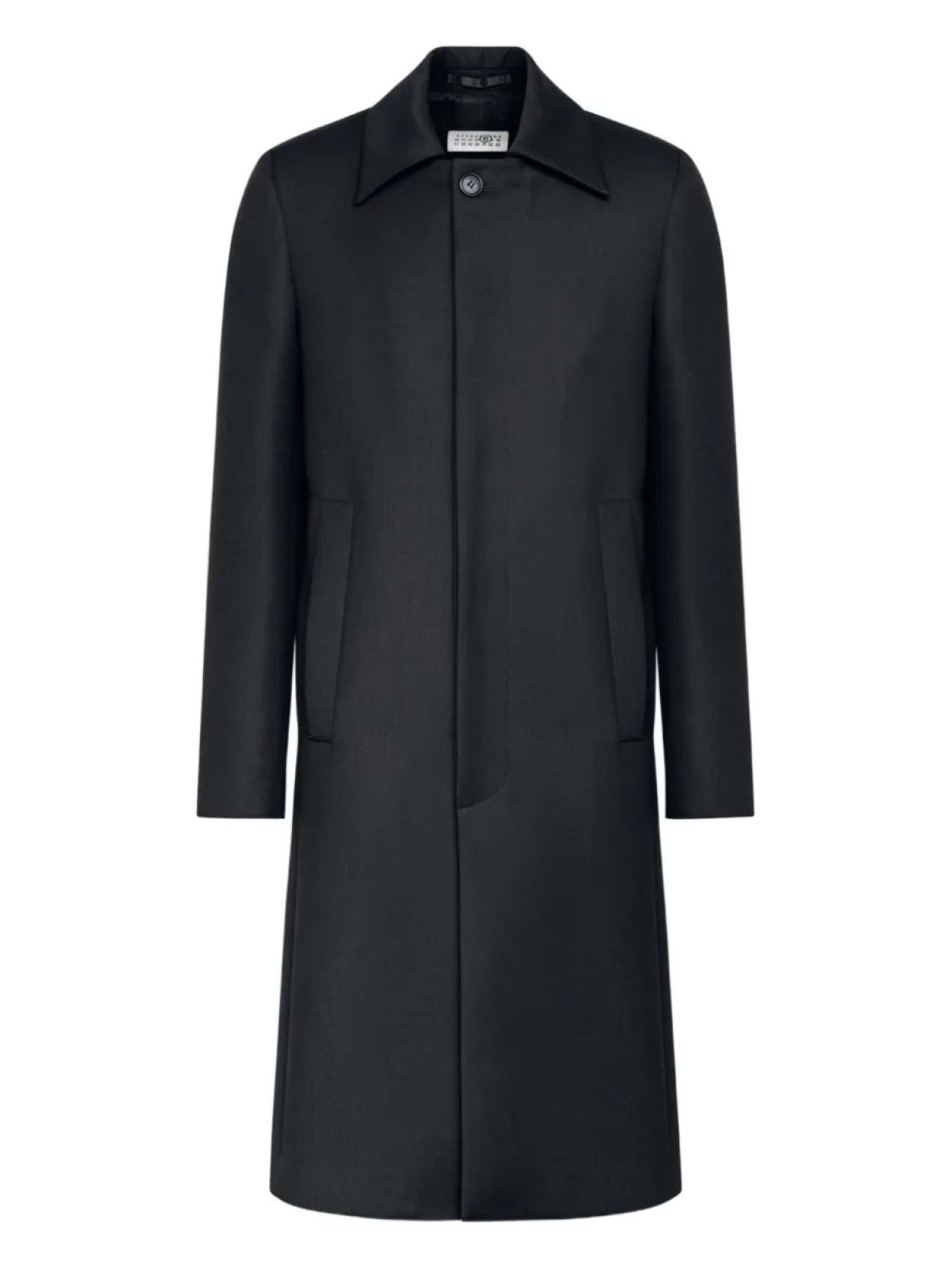 

MM6 Maison Margiela пальто строгого кроя, черный