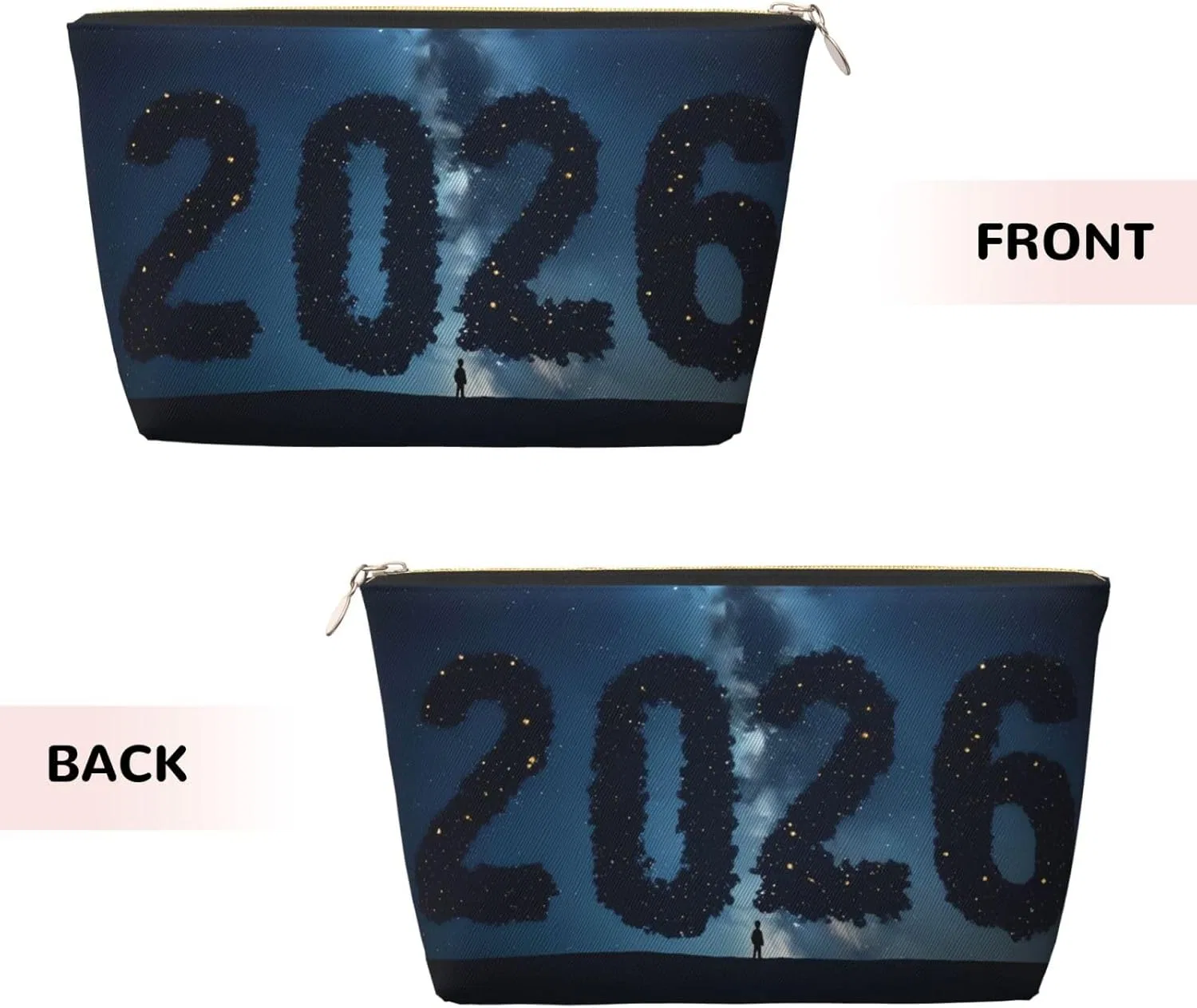 Косметичка дорожная с принтом «Cosmic 2026 Nummer Art» Zelinge, Cosmic 2026 Nummer Art-1 — фото 2