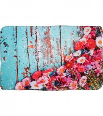 

Коврик для ванной SANILO Spring 70x110 cm, 70x1,5x110 см, бирюзовый