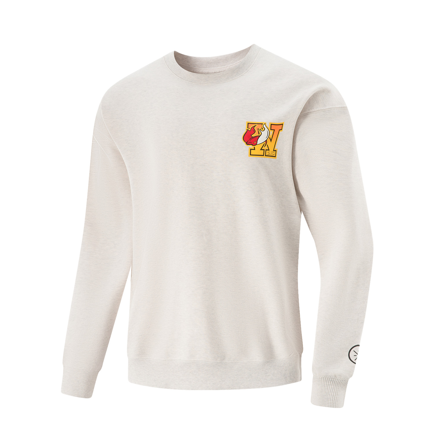 

Толстовка WOW мужская Heather Gray Tile Gray LINING, серый